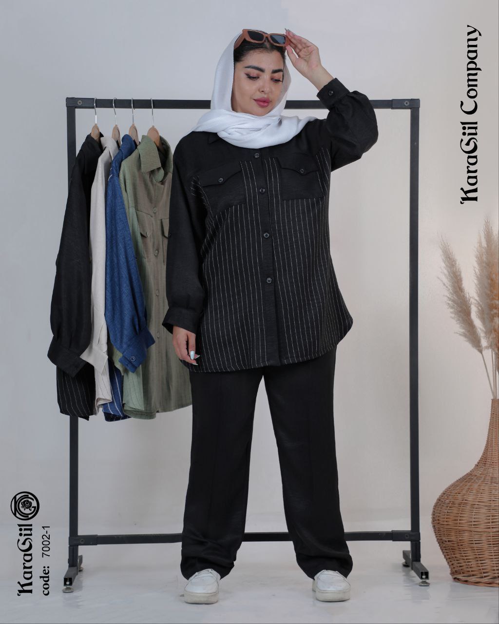 ست مانتو و شلوار ۷۰۰۲