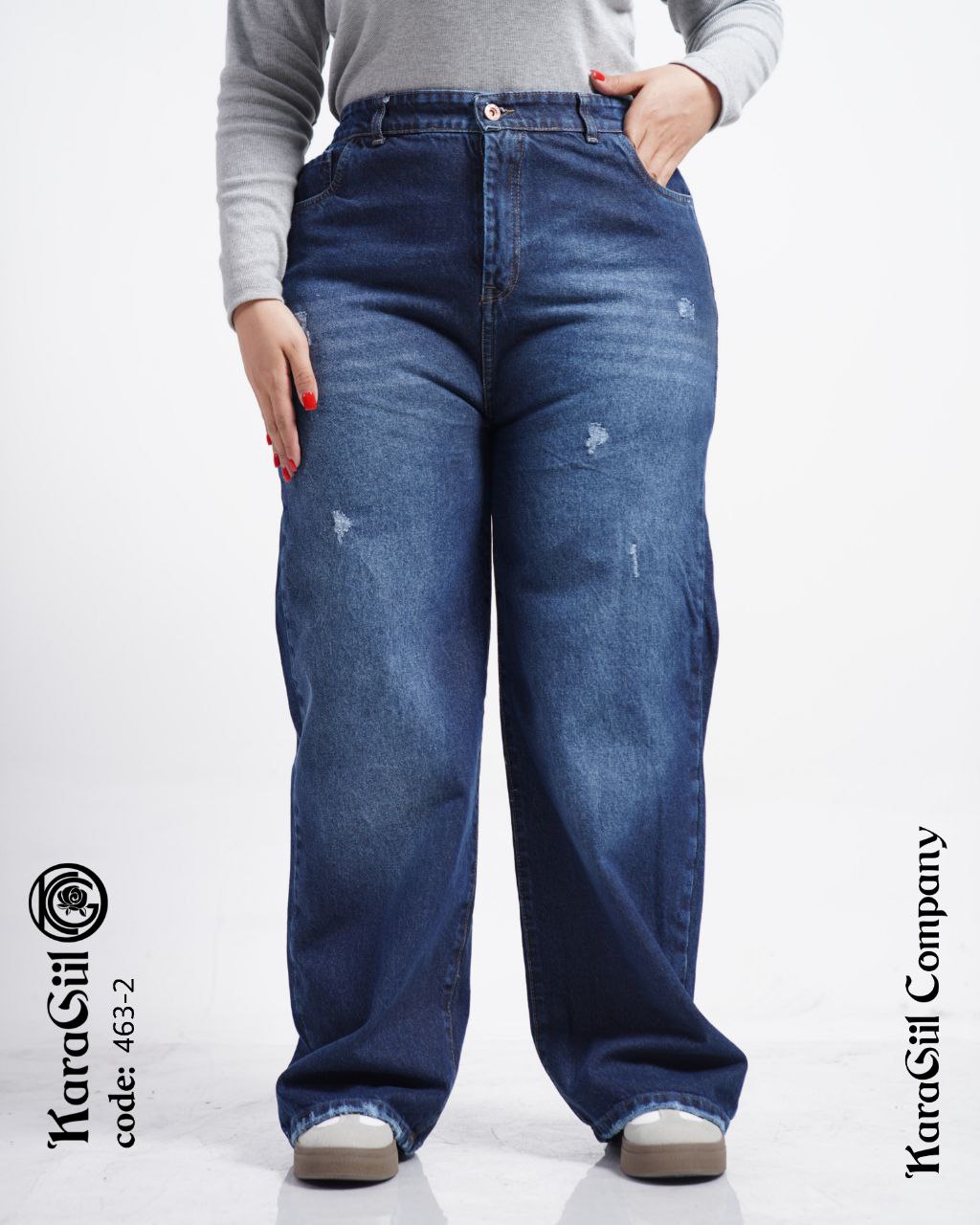 شلوار نیم بگ ۴۶۳