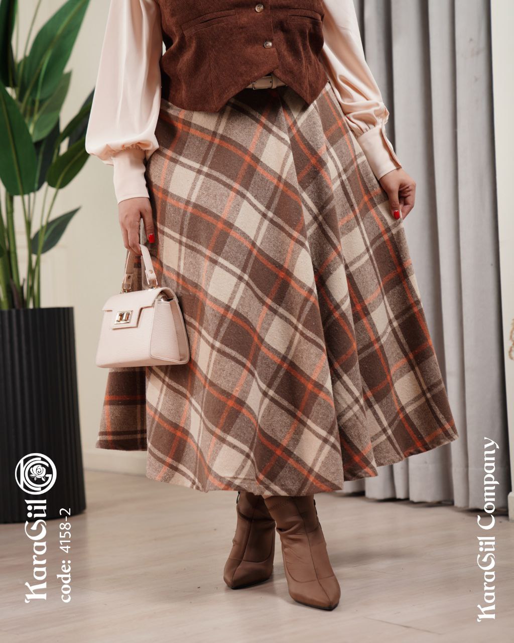 دامن پشمی ۴۱۵۸