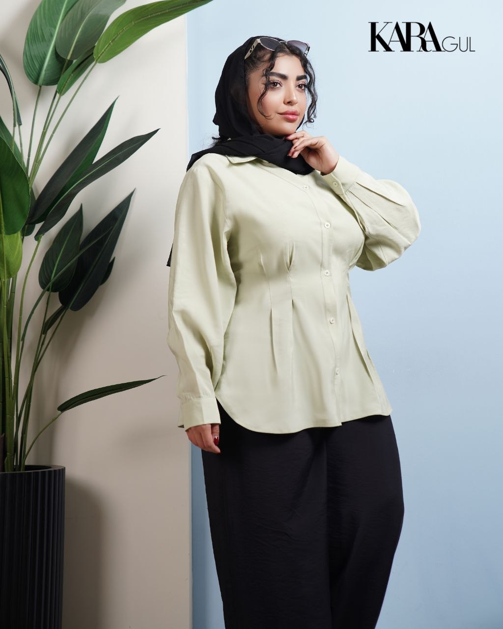 شومیز کمر کرستی ۹۰۰۶