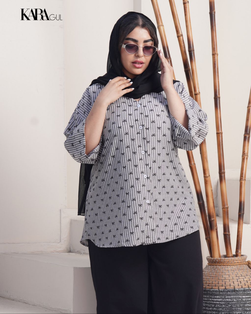 شومیز یقه هفت ۷۱۱۲