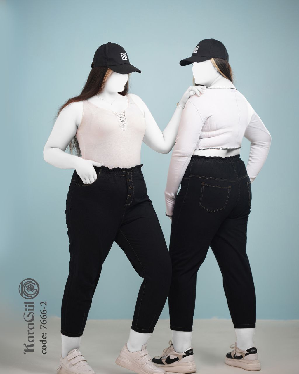 شلوار مام استایل دوخت زرد ۷۶۶۶