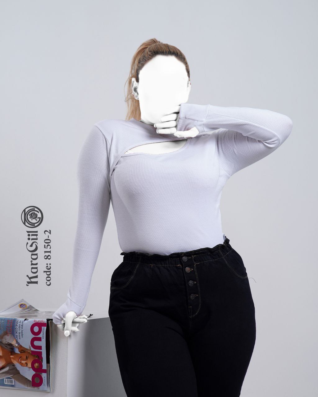 بادی آستین بلند انگشتی ۸۱۵۰
