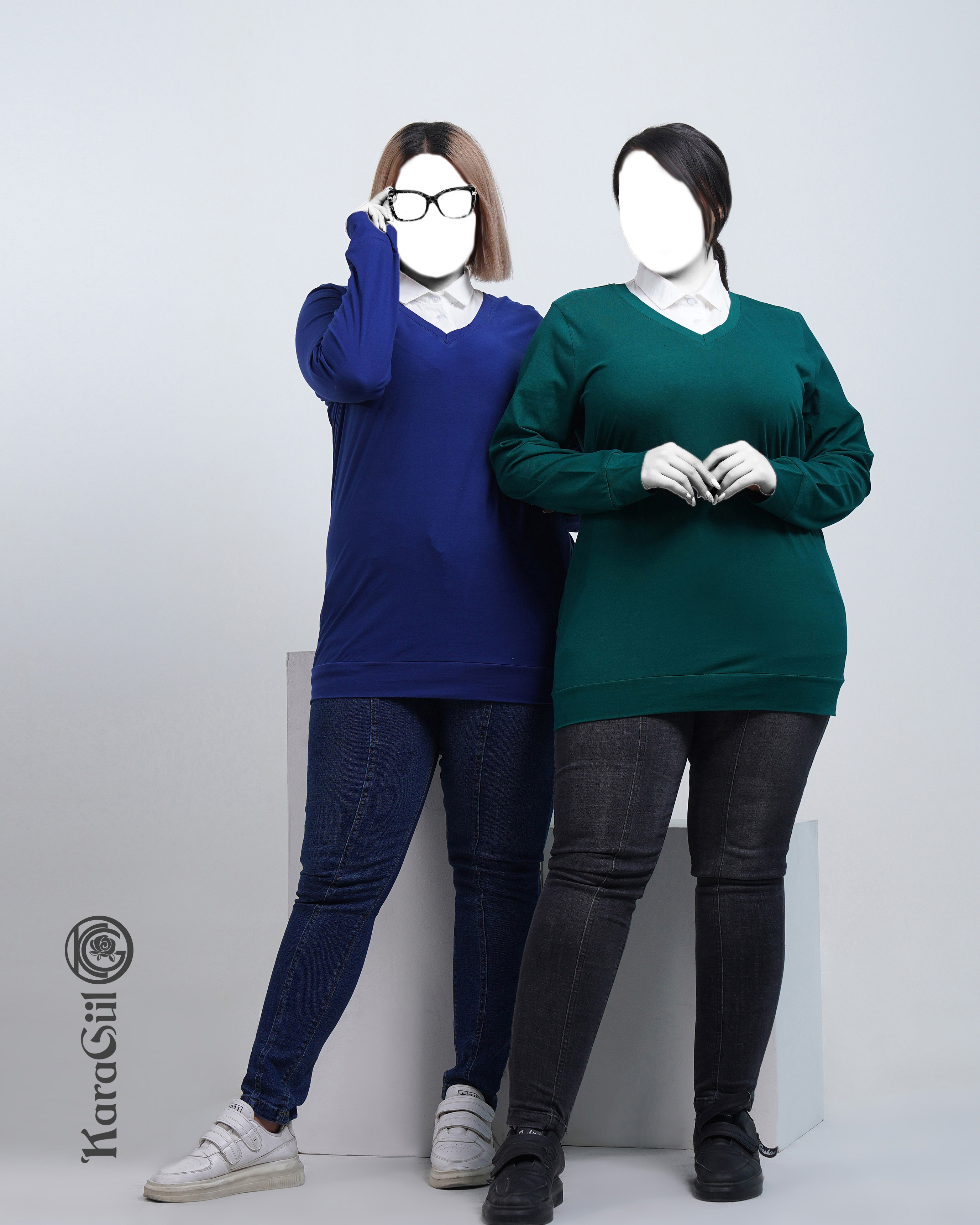 بلوز یقه مردانه ۸۴۰۳