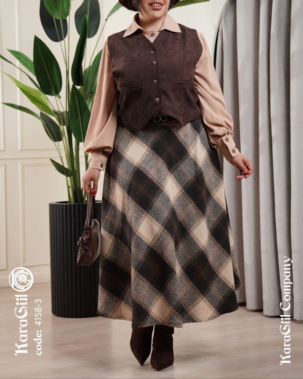 دامن پشمی ۴۱۵۸