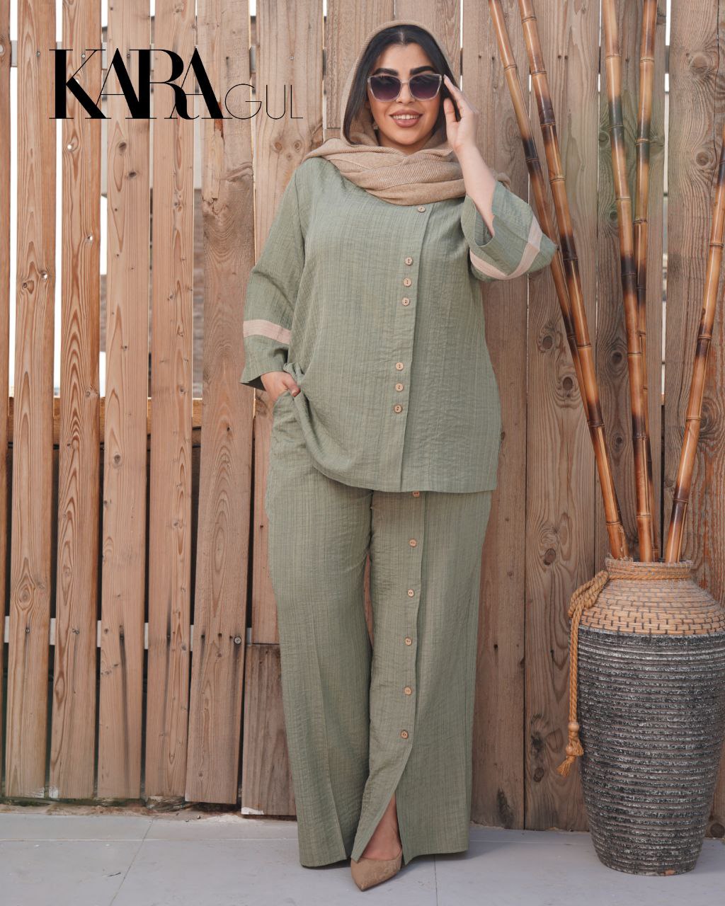 ست مانتو و شلوار ۷۰۳۱