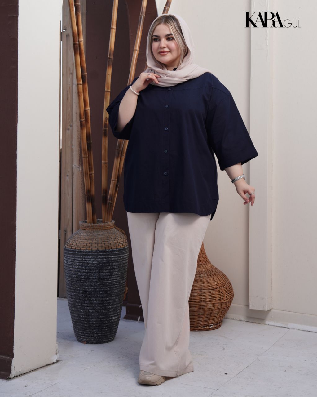 شومیز لینن ۷۱۲۴