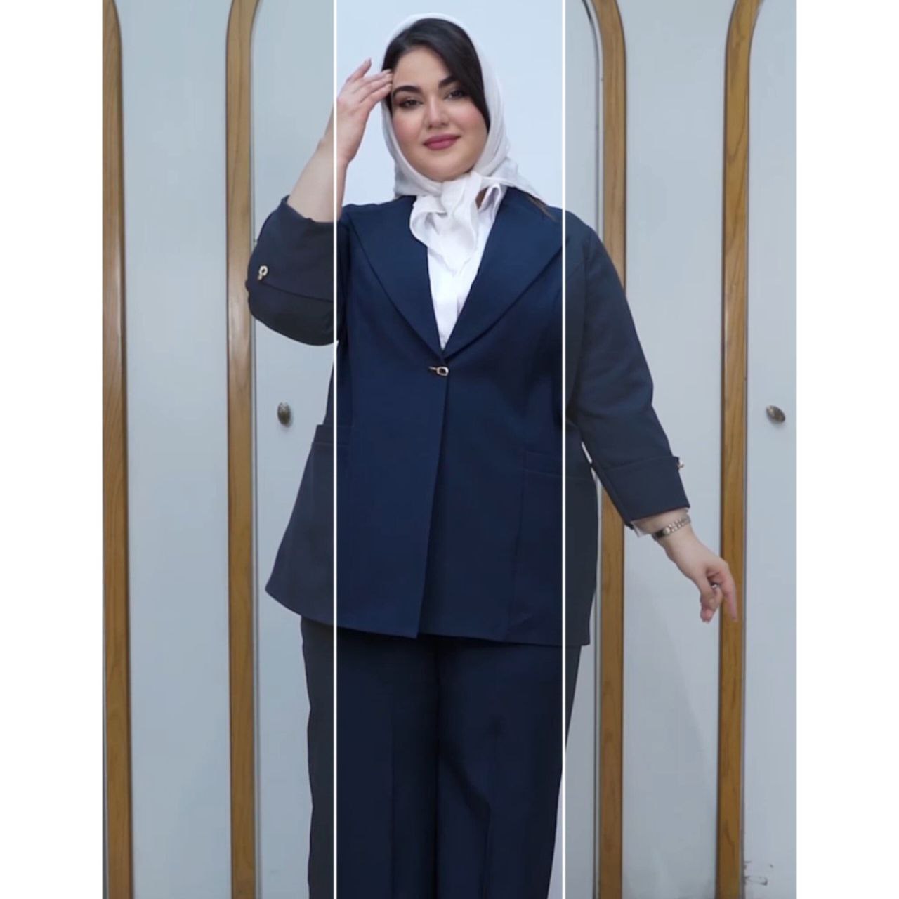 یه ست کت و شلوار خاص و زیبا