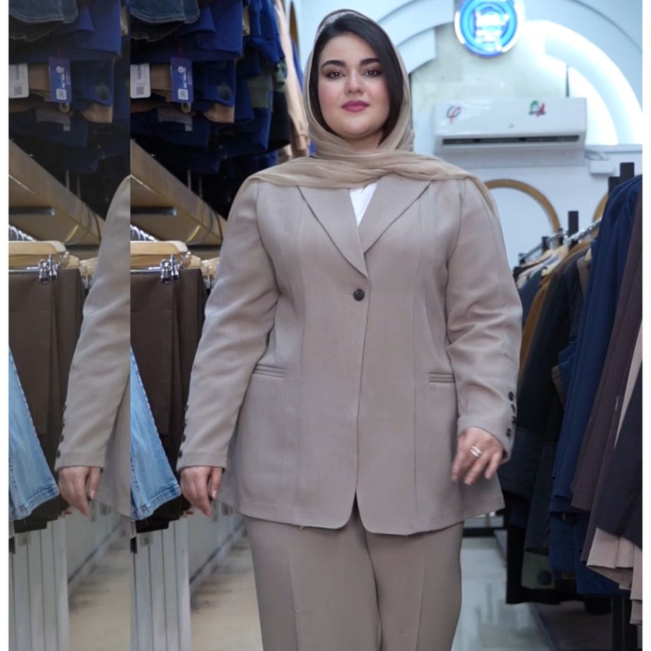 یه ست کت و شلوار بزیاق