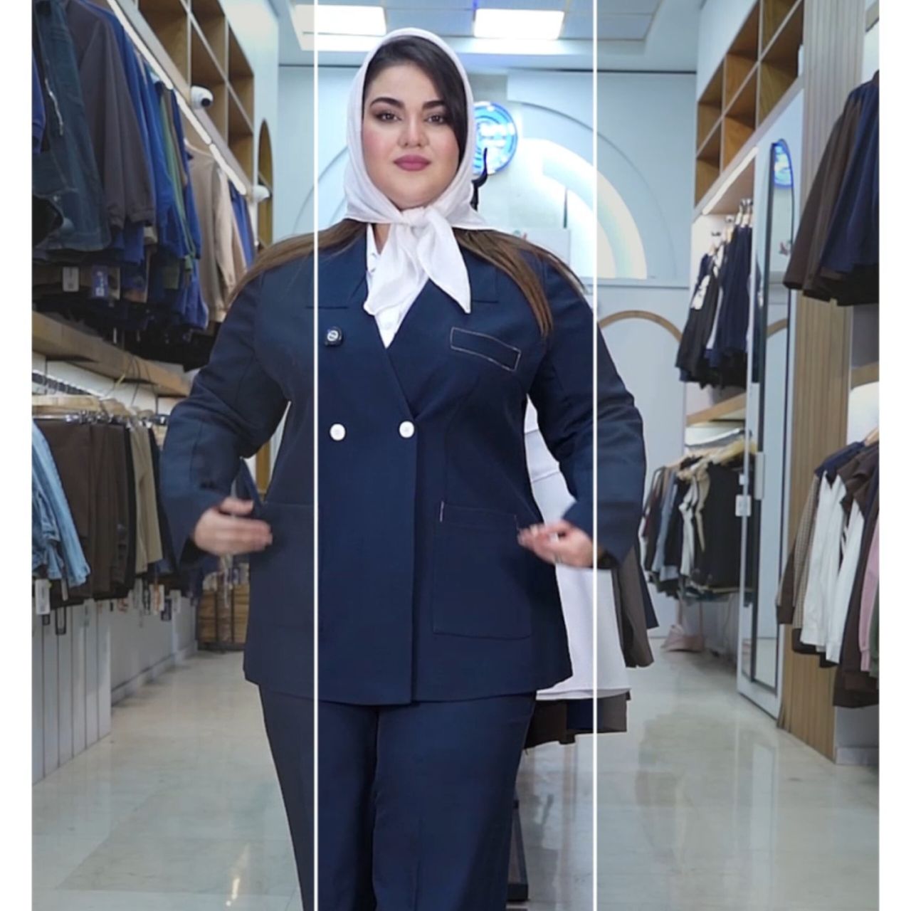 یه ست جدید ، کت و شلوار بزیاق